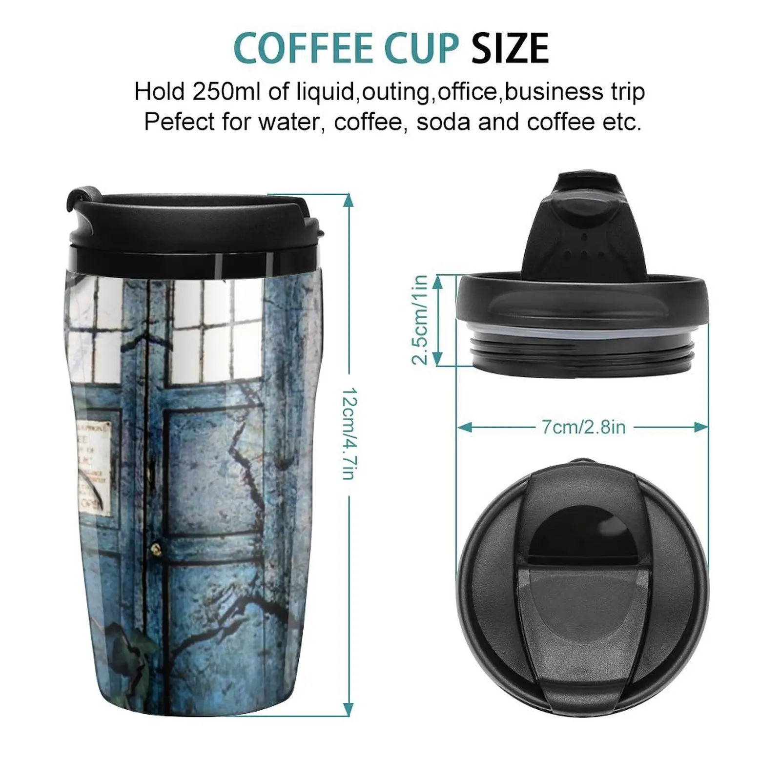 New Police Box in The Garden Hoodie / T-shirt Travel Coffee Mug Luxury Coffee Cup Luxury Coffee Cups