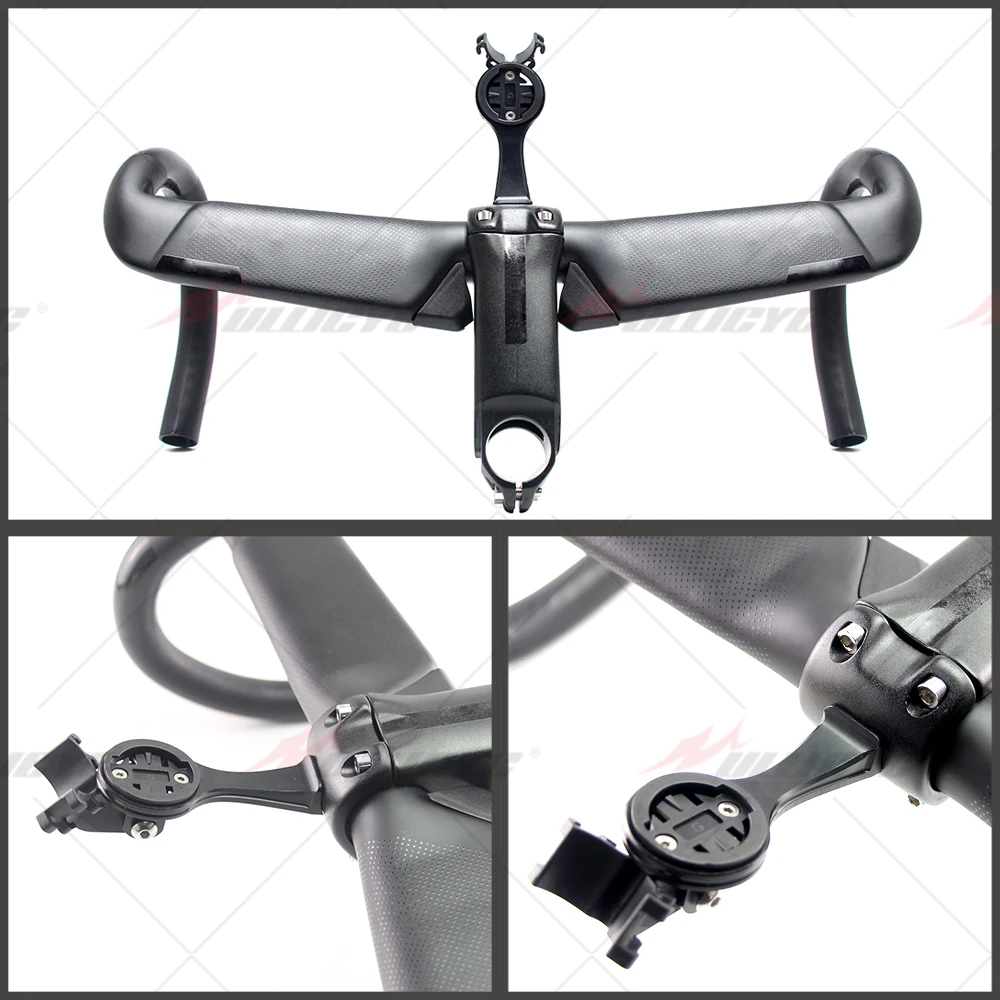 ULLICYC Areo2 Road bicycle racing Matte/Gloss full carbon handlebar internal cable carbon bike handlebar 31.8*400/420/440mm