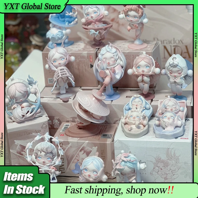 

Оригинальный Skullpanda, серия Paradox, слепая коробка, модная игровая кукла, гаражный комплект, украшение для рабочего стола, игрушка-сюрприз, рождественский подарок