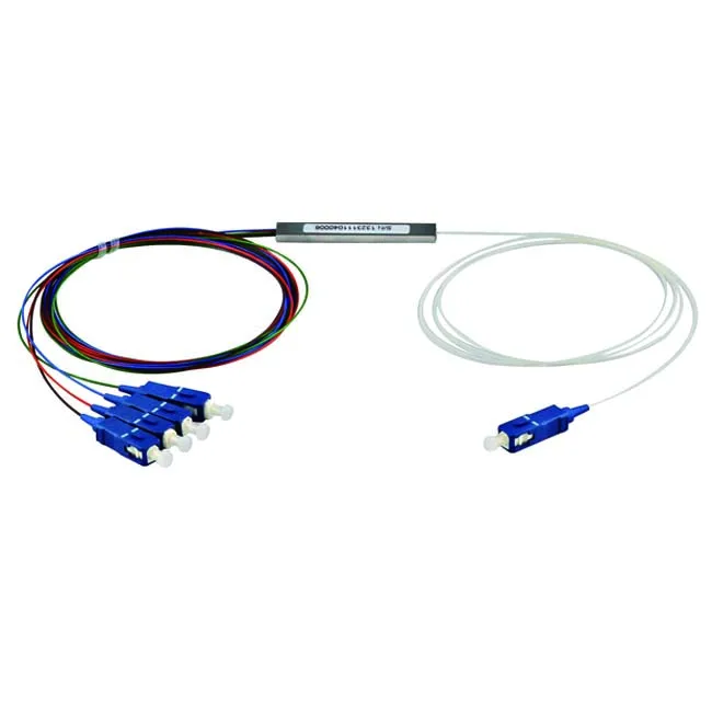 600um NA0.22 Multimode 1x4 4way SMA905 SMA FC Coupler Fiber Optic Splitter