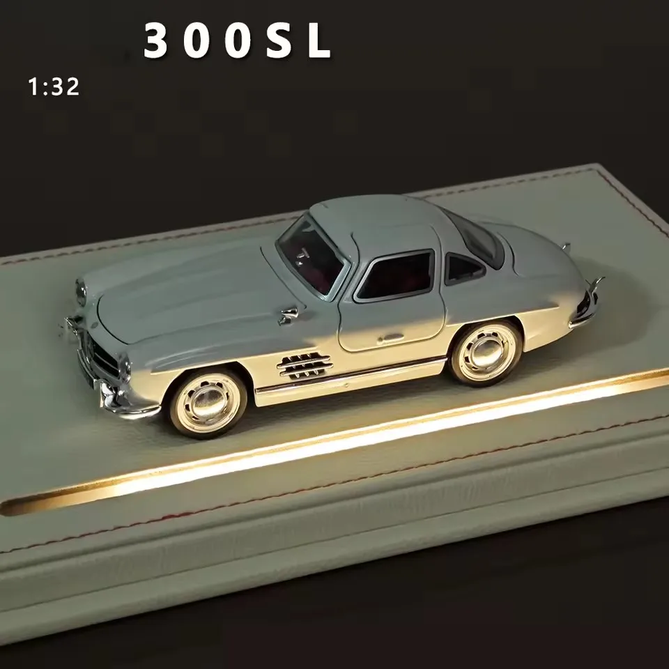 1:32 メルセデスベンツ 300SL 合金クラシックヴィンテージカーモデル