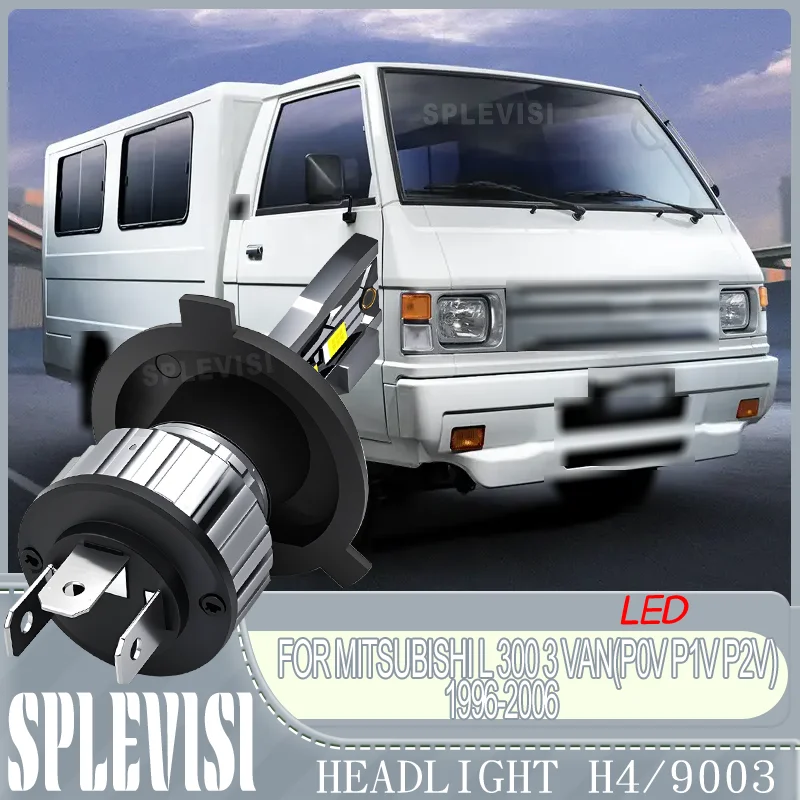 

h4/9003 LED Headlight hi/low beam For MITSUBISHI L 300 3 Van(P0V P1V P2V) 1996 1997 1998 1999 2000 2001 2002 2003 2004 2005 2006