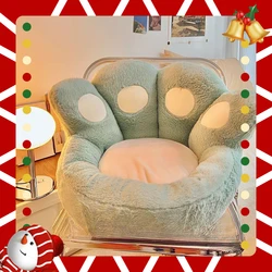 50x45x13cm Plush Bear Claw Cushion Cartoon Animal Panda Foot Pillow Cute Soft Filled Family Decoration Children's Birthday Gift