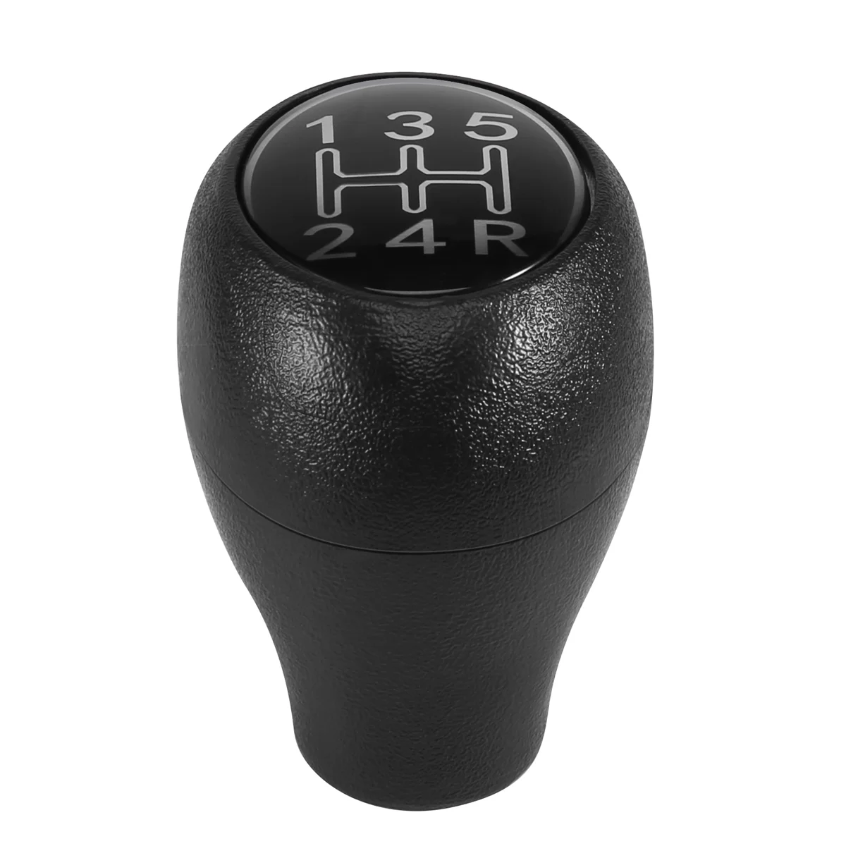 

5 Speed Manual Car Gear Shift Knob Shifter Lever Handle Stick for Peugeot 504 505 309 205 CTI Silver ABS