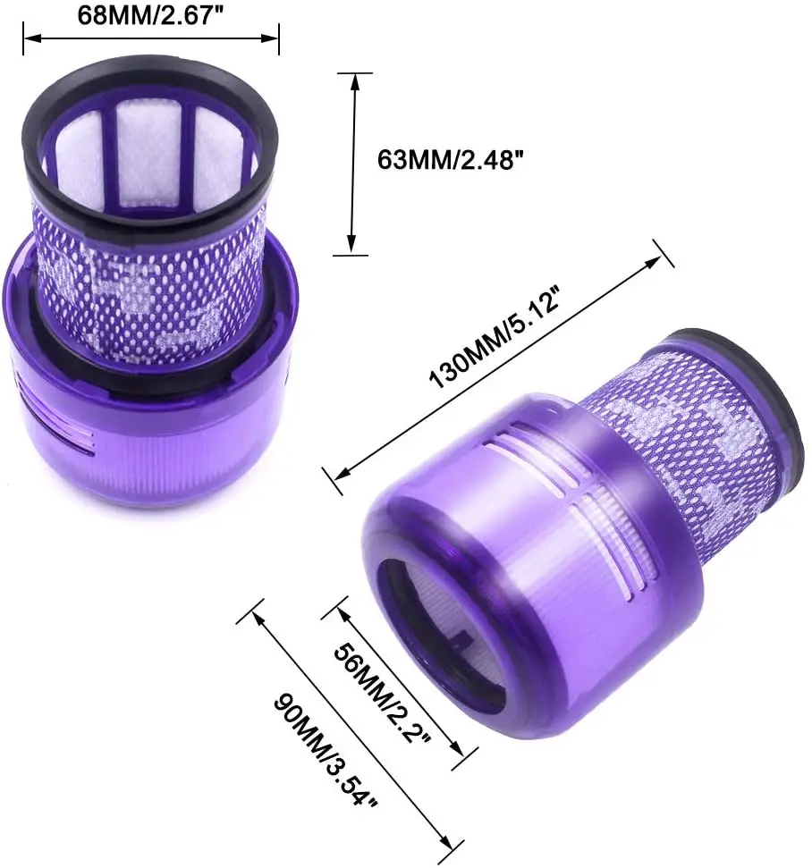 Hepa-Filter für Dyson V11 SV14 Zyklon Tier absolut insgesamt sauber Akku-Staubsauger Ersatz