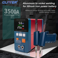 801H Spot Welder Machines Pulse Current Spot Welding Machines for Lithium Iron Phosphate Battery 0.3mm Nickel Welding 0.05-0.4mm