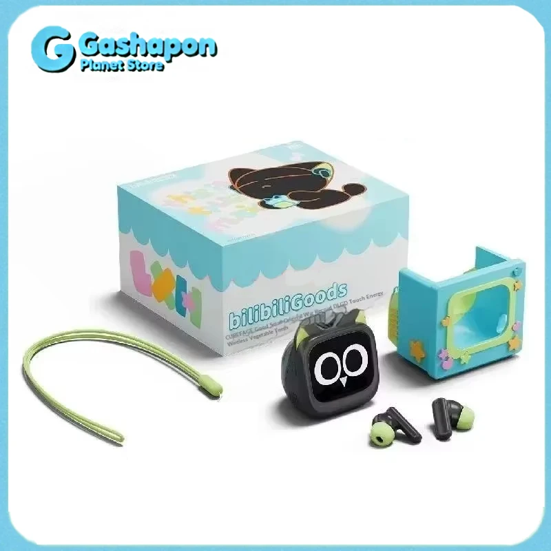 

LCD Touch Screen Headphones BilibiliGoods CUBEFACE The Legend of Luo Xiaohei Anime Gaming Headset Birthday Gift