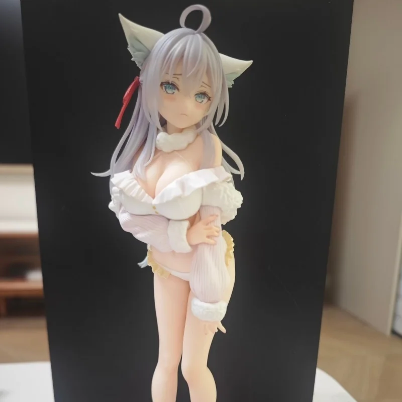 

FuRyu Original Anime Girl Alisa Mikhailovna Kujou Tenitol Tall White Fox Figure 31cm Model Statue Toy Gift Collection In Stock