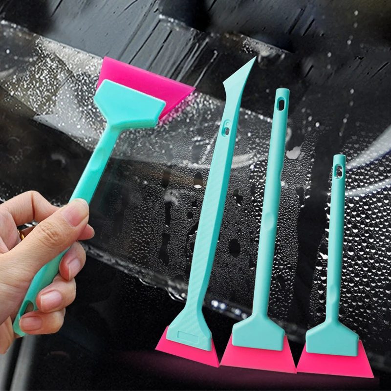 Vehicle Tint Squeegee for Small Triangular Window Mini Squeegee for Car Glass Film Installation Car Mirror Rearview Water Wiper