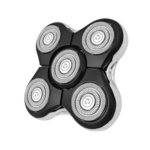 Spare 5-blade replacement head for Remington shaver, compatible with Remington XR1500/XR7000 bald head shaver