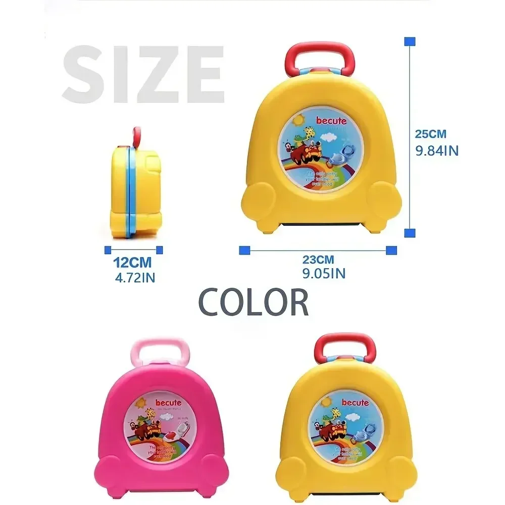 Potty Training Seat Camping Portable Toilet Travel Practical Accessories  Potty Training Toilet for Kids  Travel Potty