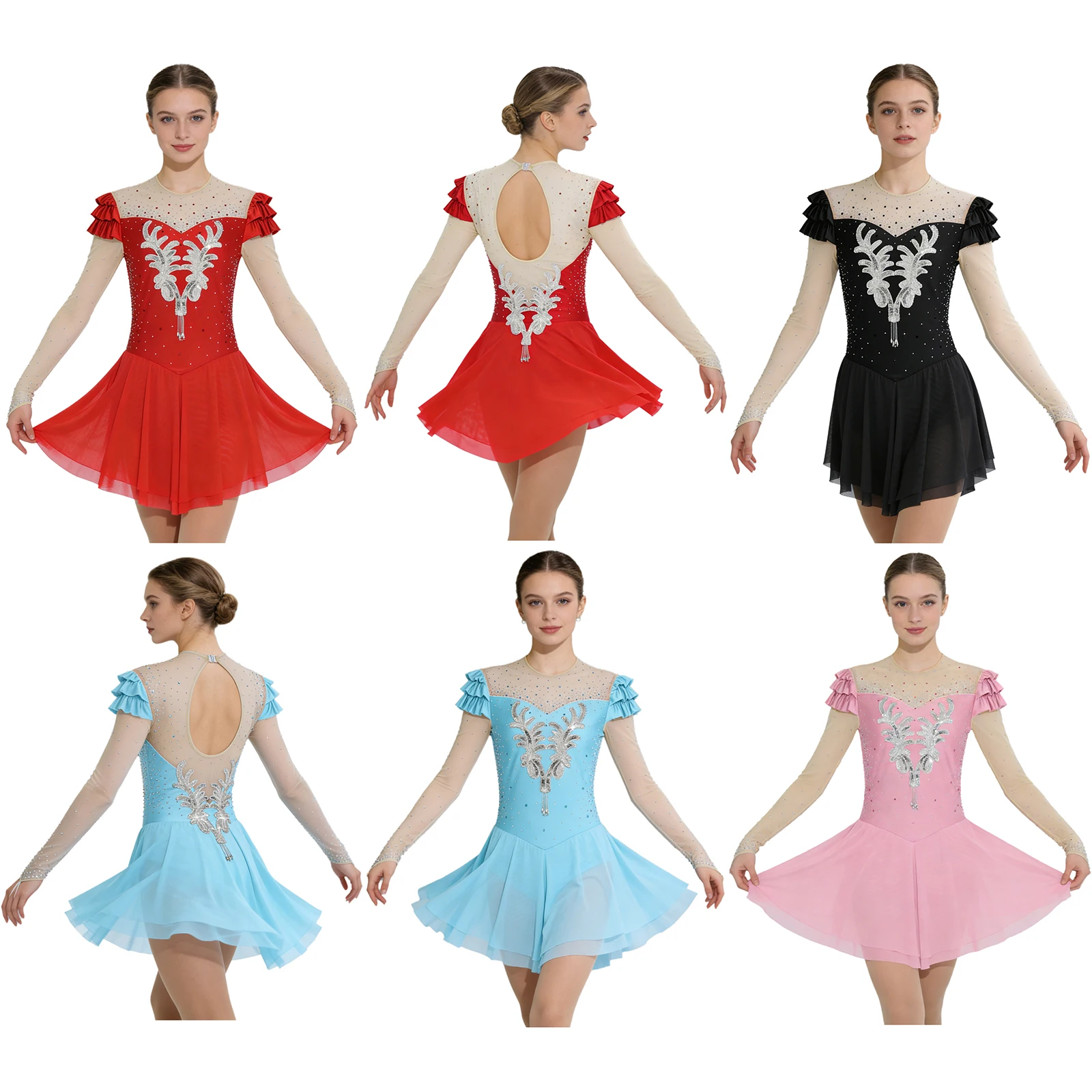 women-figure-skating-dress-gymnastics-acrobatics-ballet-lyrical-dance-costume-sequin-rhinestone-mesh-long-sleeve-bodysuit-dress
