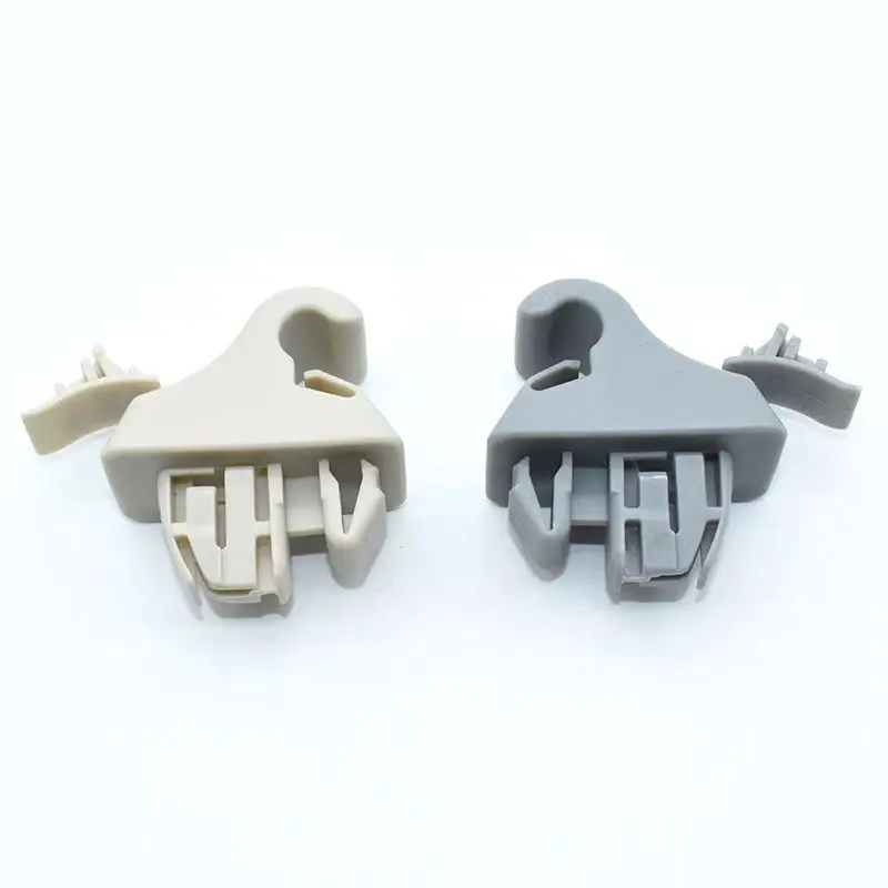 1 PC Beige or Gray Sun Visor Bracket for Pajero V90 MR779704 Sun Panel Clip for Montero V70 Hook for Pinin H60 H70 V60 V80