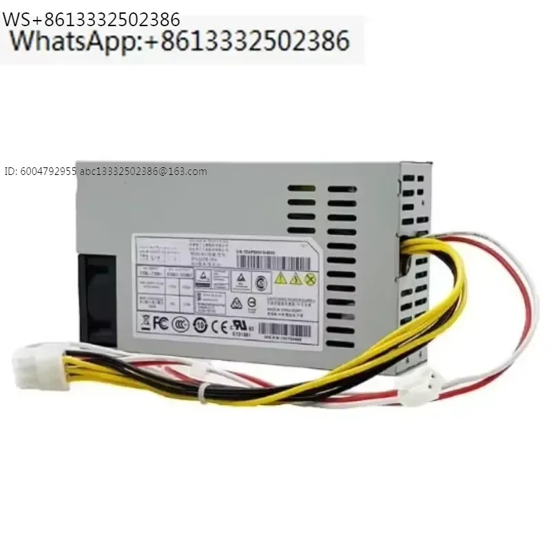 190W Power Supply DC +52V 2.5A +12V 5A For 7808N POE DVR DPS-200PB-185B DPS-200PB-185 B 100-240V 3.5A 47-63HZ
