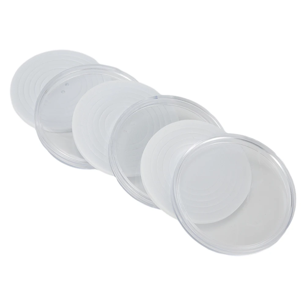 Coin Capsules Storage Box Clear Plastic Coin Cases Holders Protector Coin Capsules Storage 18/23/28/33/38mm Inner Ring Gasket