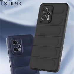 Shockproof Case For POCO F5 X5 X6 F6 Pro Silicone Back Cover for Xiaomi POCO M6 Pro X3 X4 F3 F4 GT M4 M5 M5S C65 Phone Cases