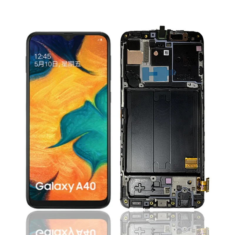 

SM-A405F A405FN A405FM A405S Premium Lcd For Samsung Galaxy A40 Display Touch Screen Digitizer Panel Assembly Screen With Frame