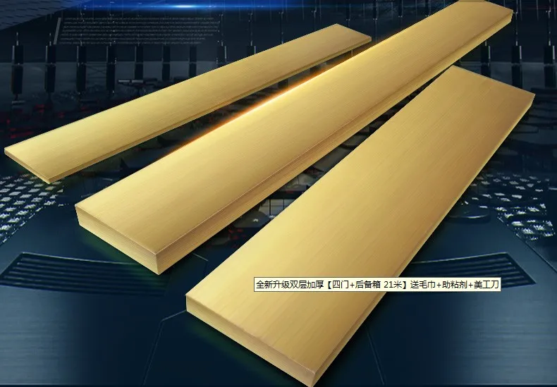 Lengte 500Mm H59 Messing Bar Messing Rij Plaat Messing Strip Dikte 3Mm ~ 10Mm