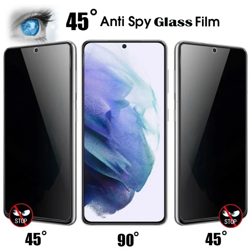 ل Honor 200 400 Pro واقي شاشة الهاتف Honor 60 70 90 300 Magic 7 6 VS V 2 3 5 مكافحة التجسس اللمحة الخصوصية الزجاج المقسى فيلم