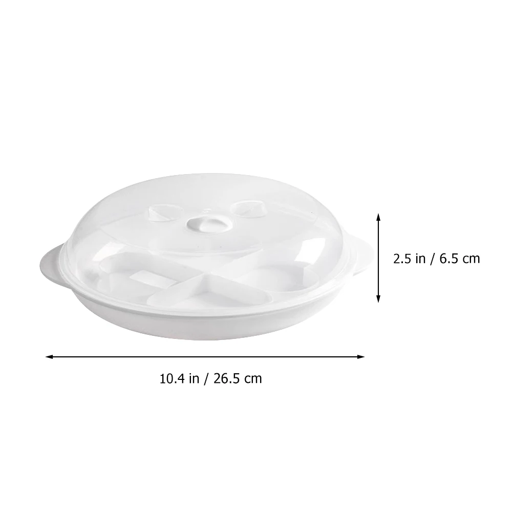 

2pcs Egg Steamer Microwave Poacher Cooker Mold Fried Eggs Maker Ovens Compact PP Material Safe Easy Clean Dishwasher