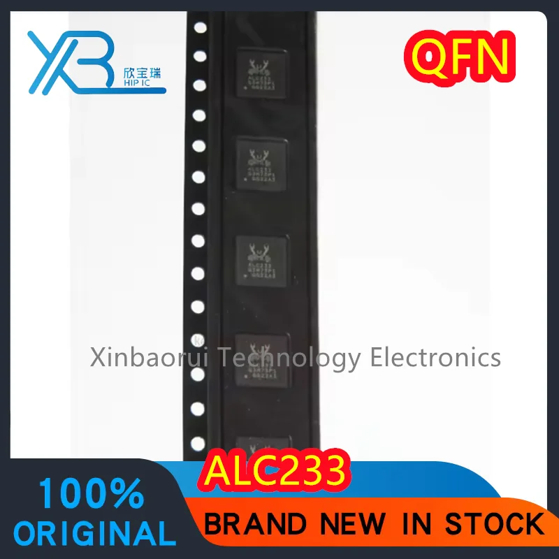 (1/10pieces) ALC233 ALC233-CGT ALC233-VB2-CGT ALC233-A3 B2 audio sound card IC chip QFN48 100% original brand new electronics