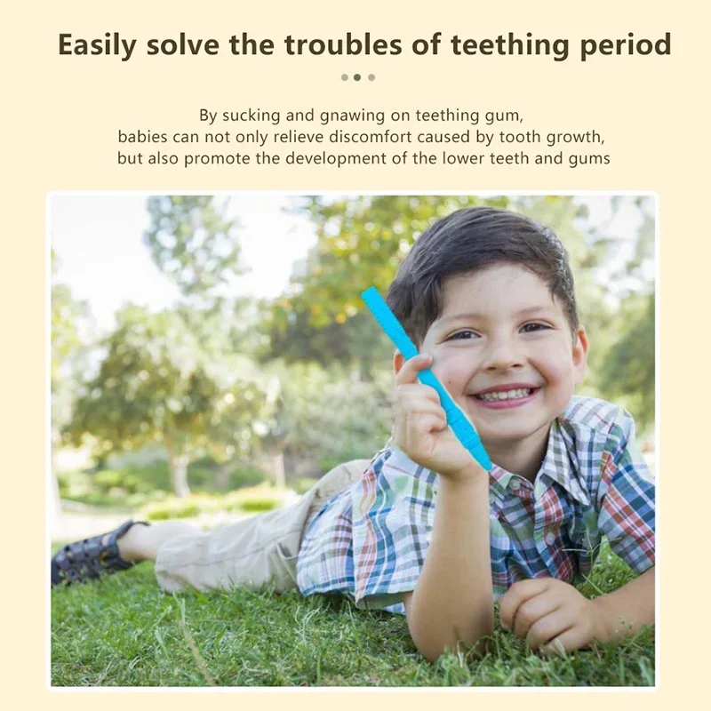 หลอดเคี้ยวสำหรับเด็ก บำบัดการพูด นวดเหงือก เครื่องมือช่วยพูดสำหรับเด็กออทิสติก ฝึกกล้ามเนื้อปากเพื่อการพูดและการฟื้นฟู