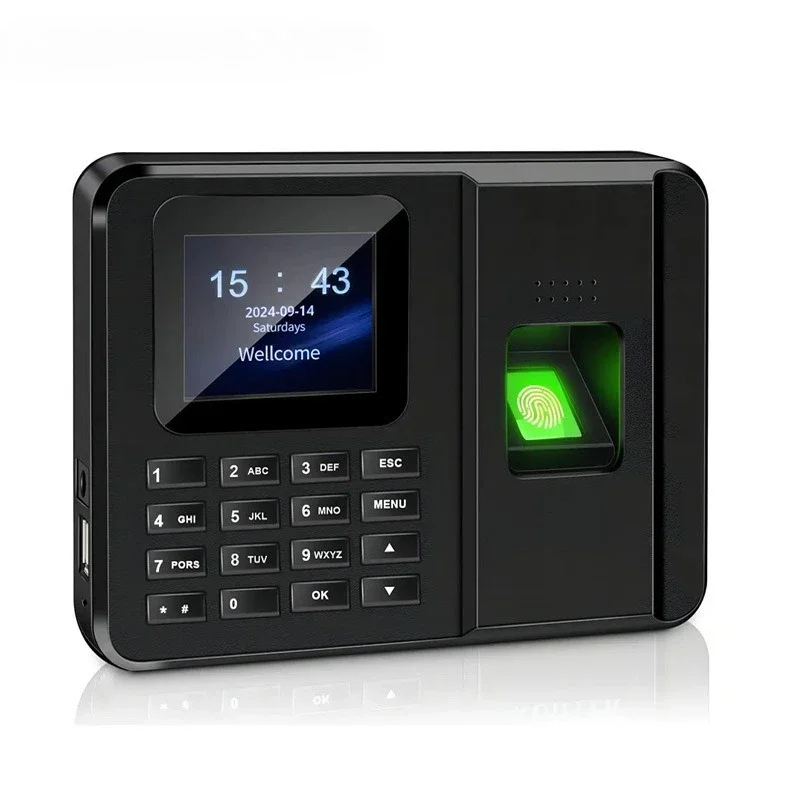 2026Fingerprint Reader Password Fingerprint Attendance Machine Fingerprint Recognition Sign-in Machine Work Clock-in Machine