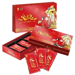 New Naruto Card New Year Gift Box New Year's Edition Will of Fire Rare Red Gold SSP Collection Card Board Game Children's Gift