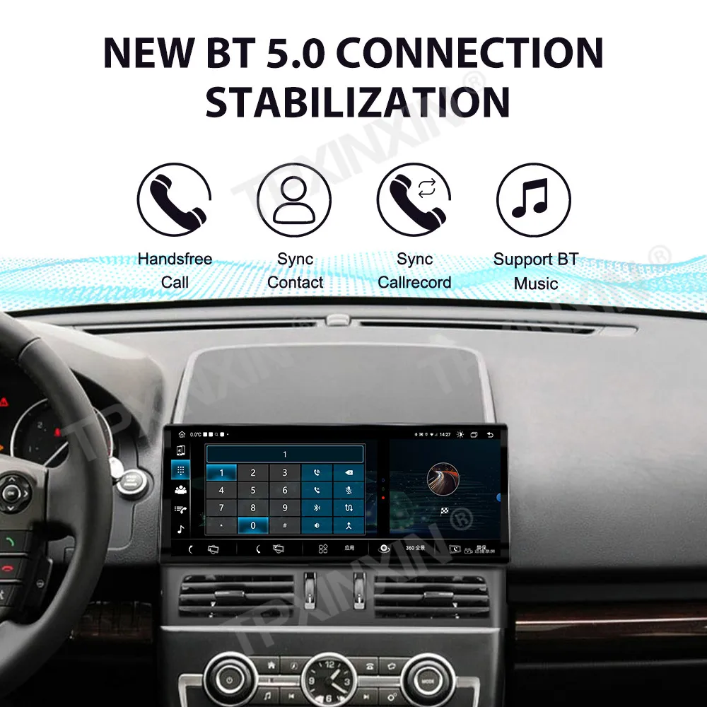 12.3 Inch Screen Car Radio For Land Rover Freelander 2 2007-2015 Android GPS Navi Multimedia Video Stereo Receiver Head Unit