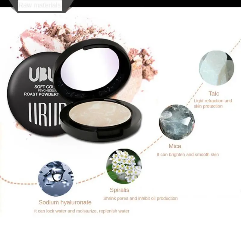 Contour Powder Waterproof Makeup Sweatproof Exquisite Water Proof Brighten Makeup Student Powder Thin And Transparent Lasting