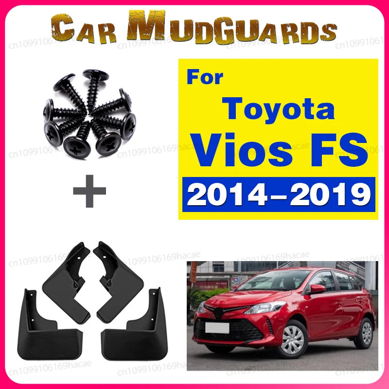 

Брызговики для Toyota Yaris Vios FS 2014-2019, защитные накладки от брызг, аксессуары для автомобиля, крылья 2015