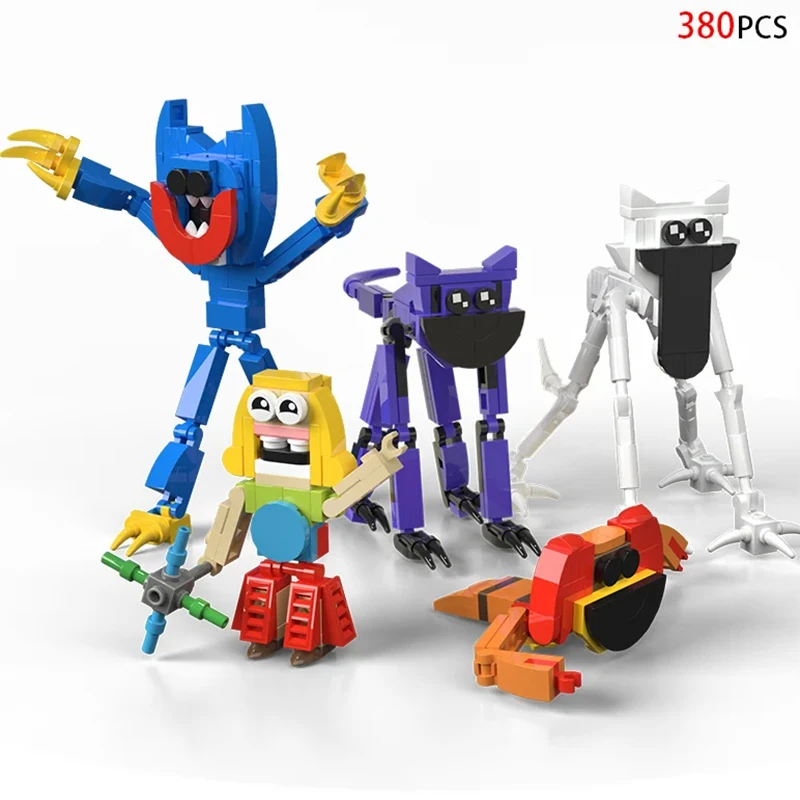 

New Smiling Critters Action Figure Building Blocks Set For kids Horror Game Poppy Construction Toys For Children Birthday Gift