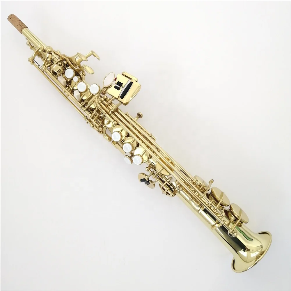 Accept OEM Professional Brass Material Eb Key Sopranino Saxophone