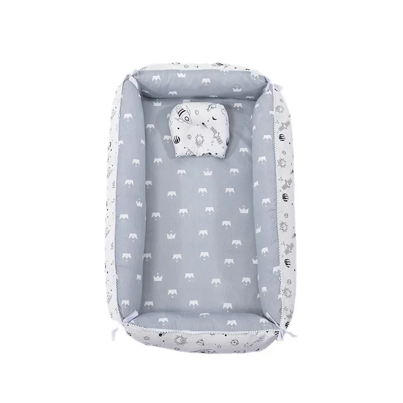 Newborn Bed Folding Baby Sleeping Nest Crib Travel Playpen Mattress Child Toddler Playpens Photography Cama Bebe with Pillow