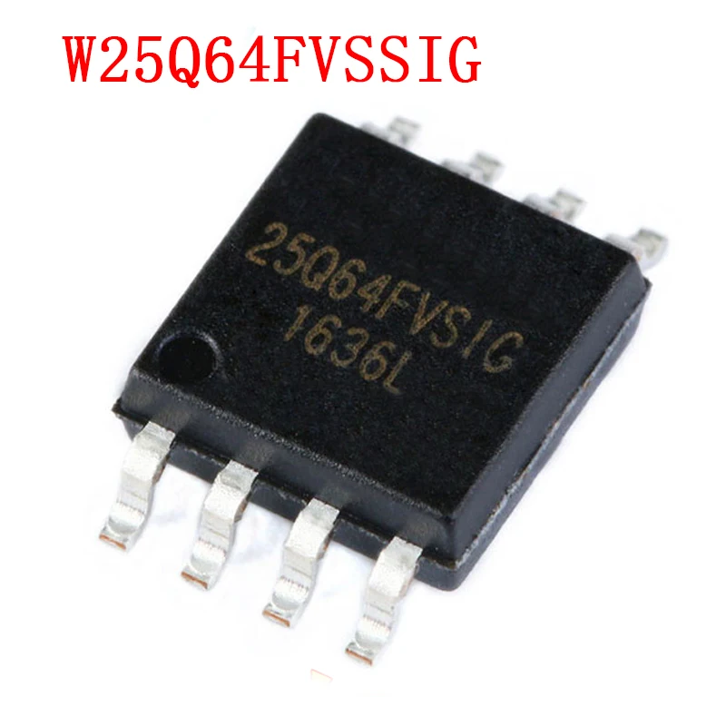 10pcs W25Q64FVSSIG W25Q64FVSIG 25Q64FVSSIG 25Q64FVSIG 25Q64FVS1G W25Q64 25Q64 SOP8 new original