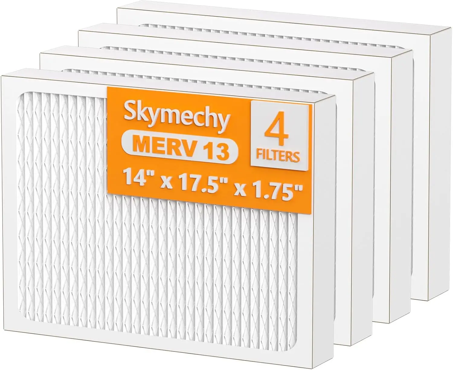 

14x17.5x1.75 MERV 13 Dehumidifier Filter Replacement, Pack of 4, Compatible with Various Models