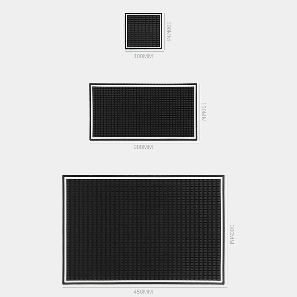 Bar Mat Coffee Maker Countertop Spill Mats Anti-slip Rubber Bar Service Mat Dish Glass Drying Mat For Barista Cocktail Bartender