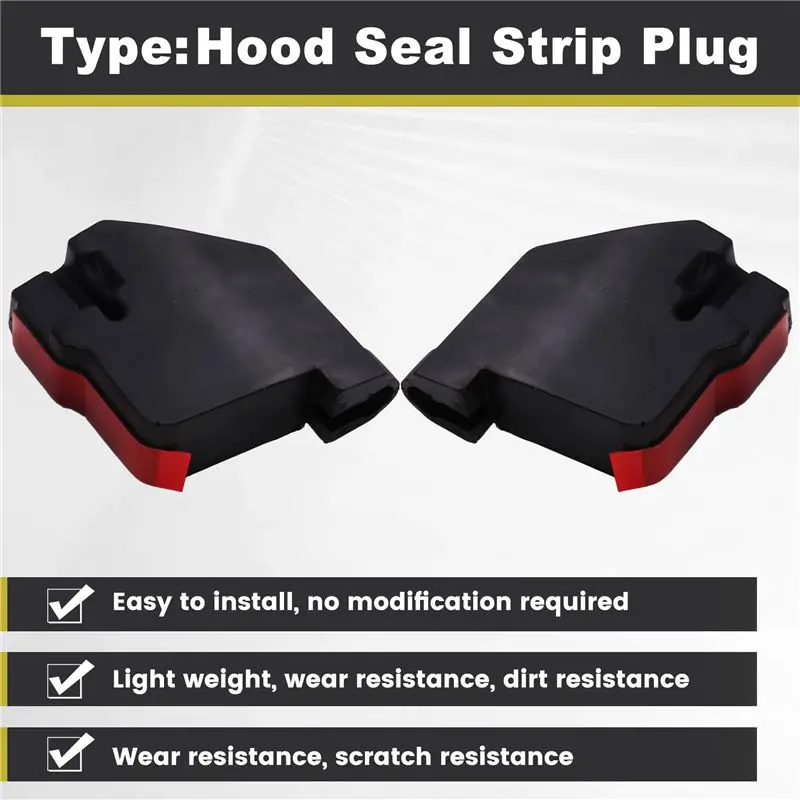 Highly Recommended For Kia Sportage 2010-2015 Hood Seal Strip Plug Baffle Seal Plug 864303W000 86430-3W000