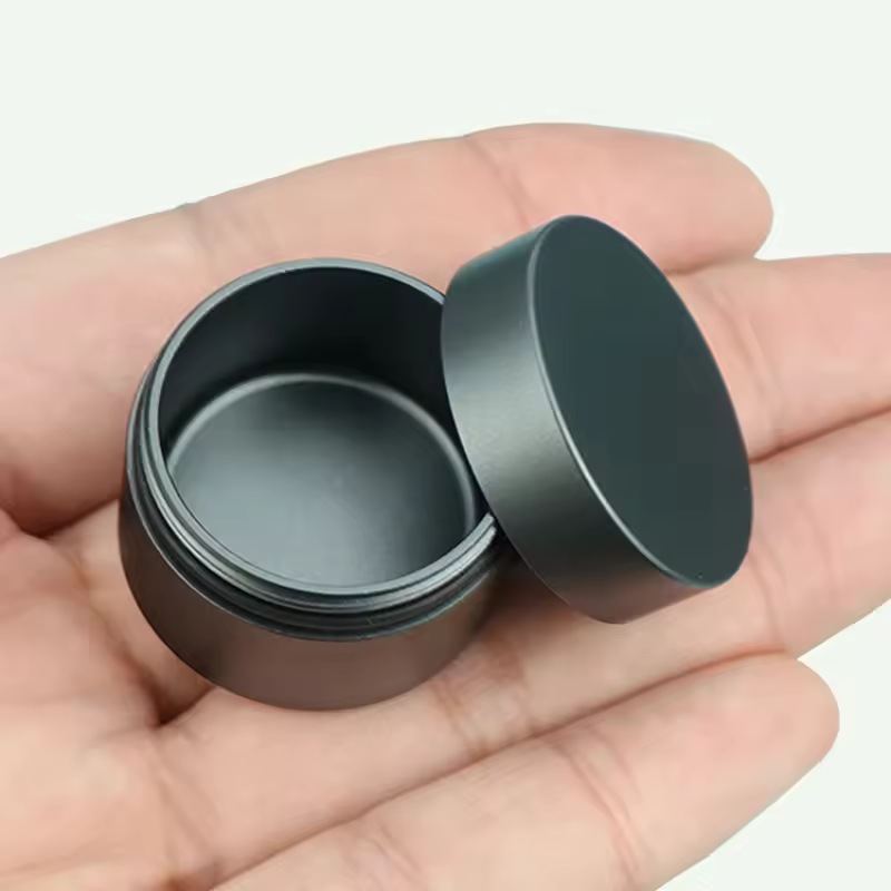Neue mini wasserdichte edelstahl versiegelung flasche outdoor edc überlebens pille box behälter casule pille flasche tank koffer