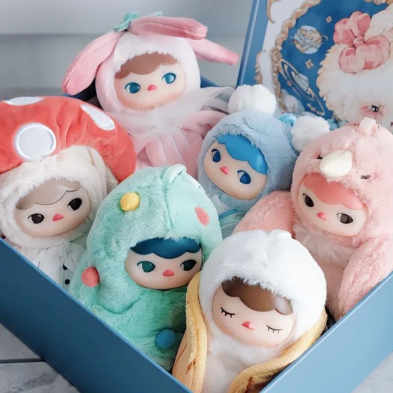 

Authentic Pucky Forest Party Series Vinyl Face Plush Mystery Box Intersting Mini Action Doll For Desk Decor And Gifting