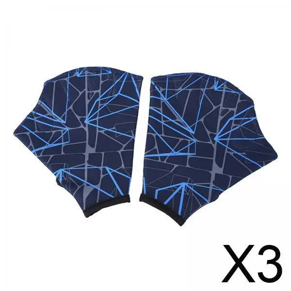 

Webbed Swim Gloves Waterproof Unisex Finger Paddles Fitness Training Hand Fins for Aquatic Sports and Snorkeling