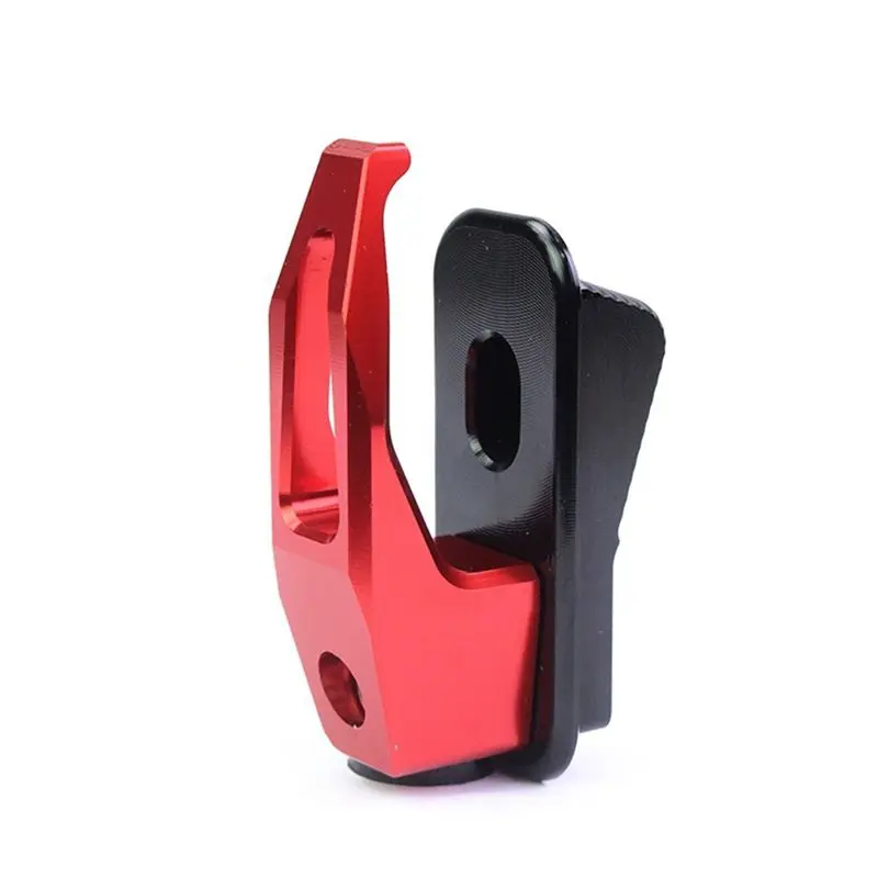 Precise Motorcycle Replacement Hook Electric Motorbike Load-Bearing Helmet Hanger Luggage Hook For Niu N1 N1S(Red)