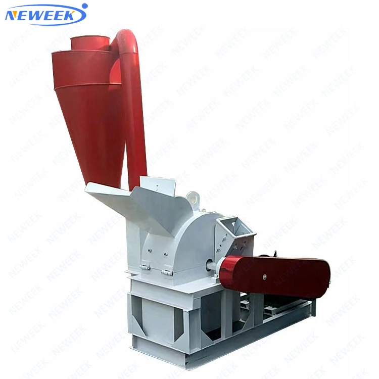 

NEWEEK Movable Branch Fungus Cultivation for Wood Pellet Biomass Hammer Mill Grinder Wood Crusher for Sawdust Powder Machine