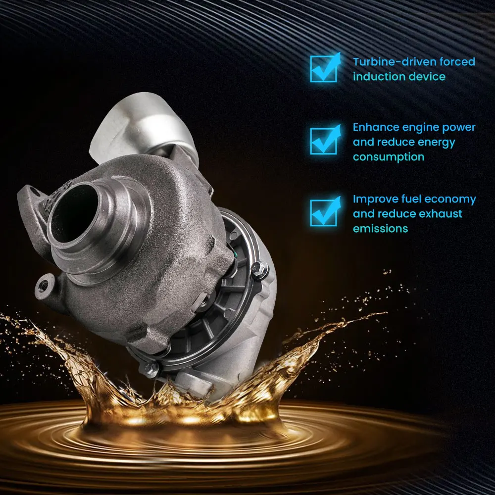 Turbocharger for Citroën C2 C3 C4 C5 80KW 109HP 1.6 HDi 2007 2008 2009 2010 753420 753420-0004 753420-0002