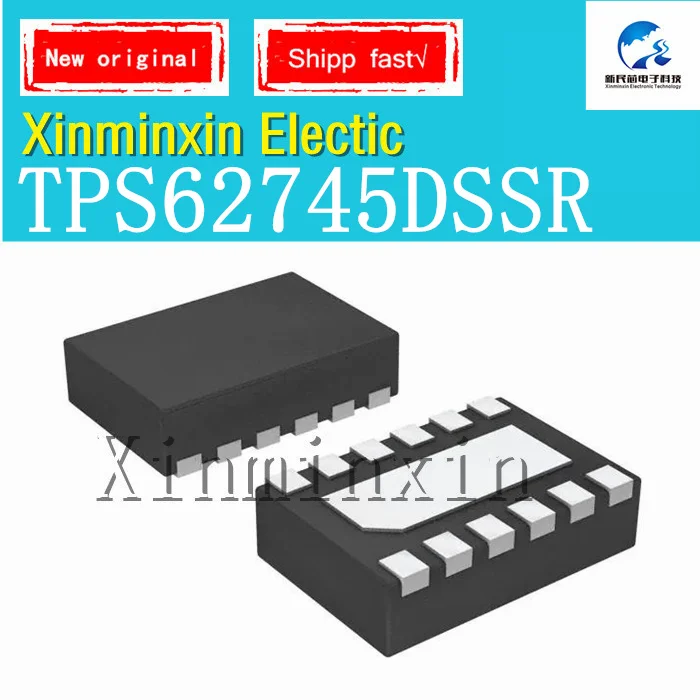 10/pces/lote tps62745dssr pd5i tps62745dsst tps62745 ic chip novo original