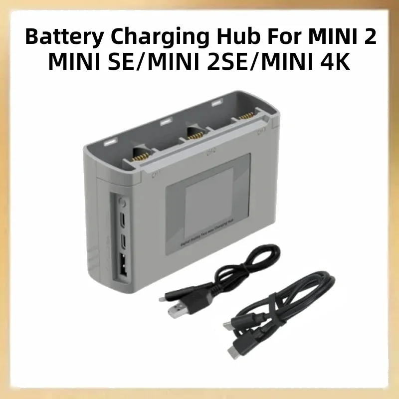 

Зарядный хаб для MINI 2/MINI SE/MINI 4K, двусторонняя зарядка USB, зарядка пультов ДУ, аккумуляторы, внешний аккумулятор, аксессуары для дронов