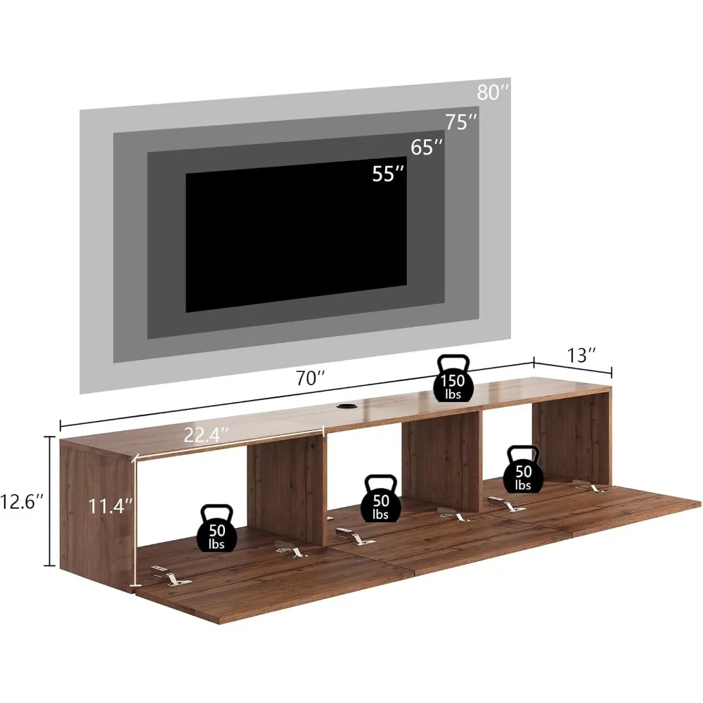 Thumbnail 2 - #25 Floating TV Stands Discount Picks