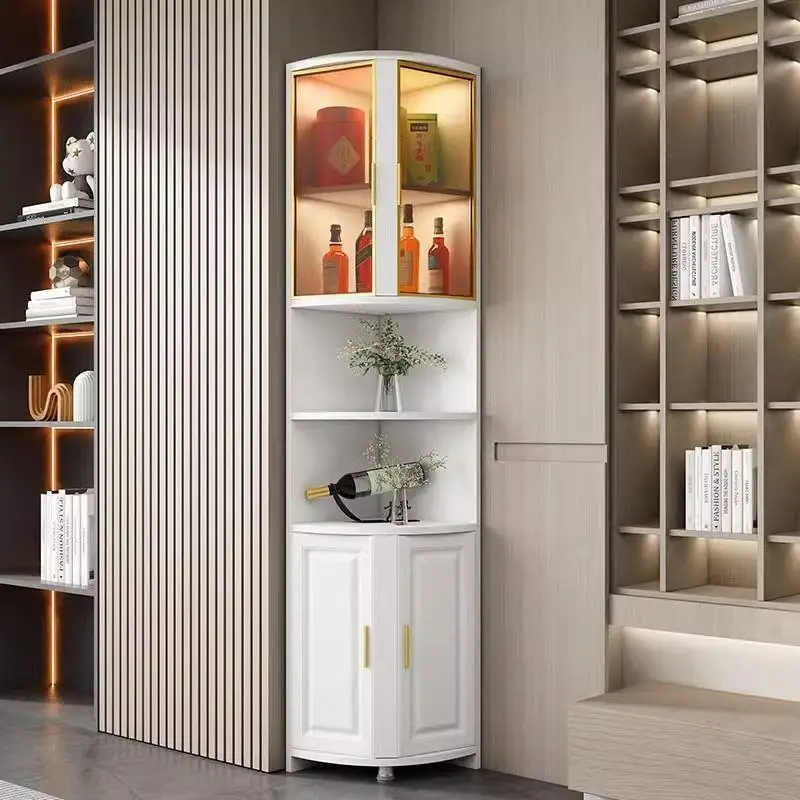 Corner Cabinet Corner Triangle Corner Corner Shelf Corner Storage Living Room Bedroom Arc Right Angle Side Cabinet