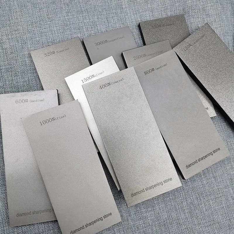 Diamant-Schleifstein Messerschärfer mit Harter Basis Rutschfester Feinschleifstein Diamantwerkzeuge