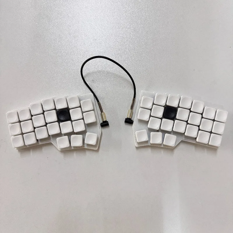 

CORNE Wired Split Keyboard Customized RGB Hot Swap Single Mode Split Ergonomic Keyboard VIAL Left Right Hand Keyboards Gifts